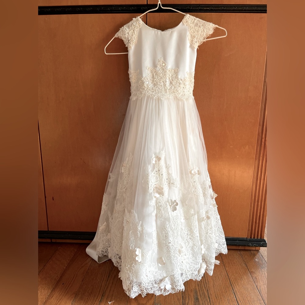 communion dress  Joan calabrese sample dress never worn